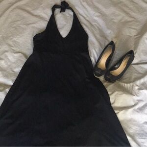 Patagonia Black Halter Sundress size M
